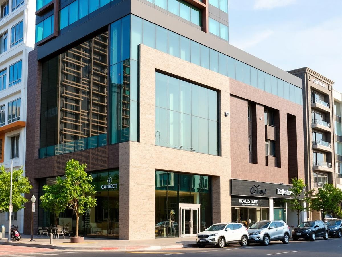 Mixed-use Facade, Islamabad